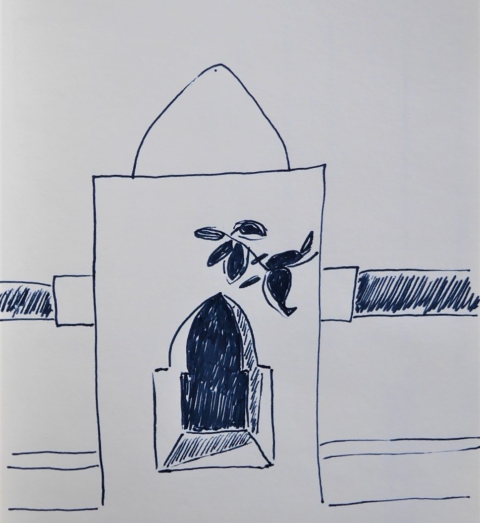 Zeichnung Marrakesch